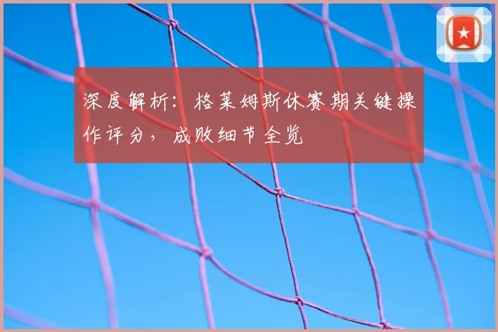 深度解析:格莱姆斯休赛期关键操作评分,成败细节全览
